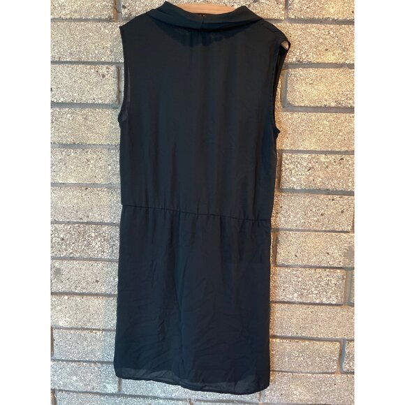 Vintage Barneys New York Sleeveless Black Dress L Size - Picture 5 of 7